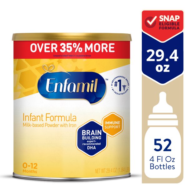 [Mẫu mới] Sữa bột Enfamil Infant Formula 598g- 834g