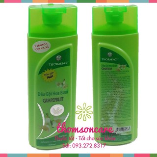Dầu gội hoa bưởi Thorakao 400ml, ngăn ngừa rụng tóc