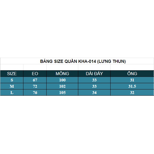 QUẦN JEAN FORM BAGGY KHA014|Thời Trang|Năng Động|Cá Tính