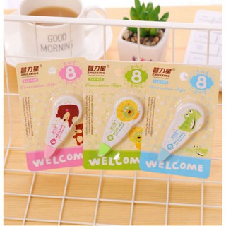 Bút Xoá Kéo Khô Mini Nhân Vật Hoạt Hình