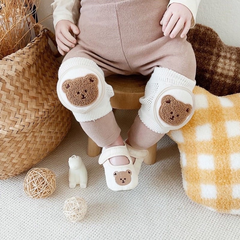Tất bảo vệ gối cao cấp phong cách Hàn cho bé
