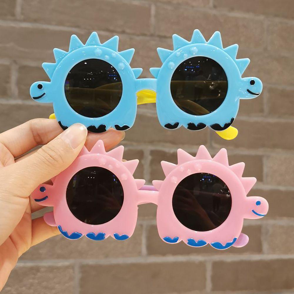 Kính Mát Hình Khủng Long Hoạt Hình Chống Bức Xạ Phong Cách Hàn Quốc Cho Bé