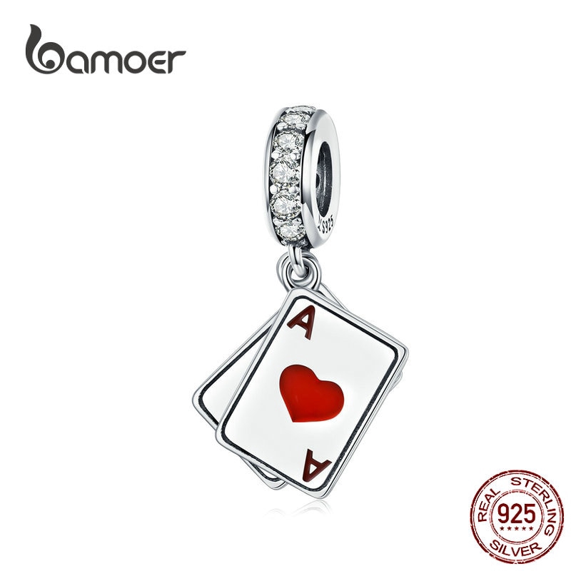 Bamoer Mặt Dây Chuyền Mạ Bạc 925 Charms