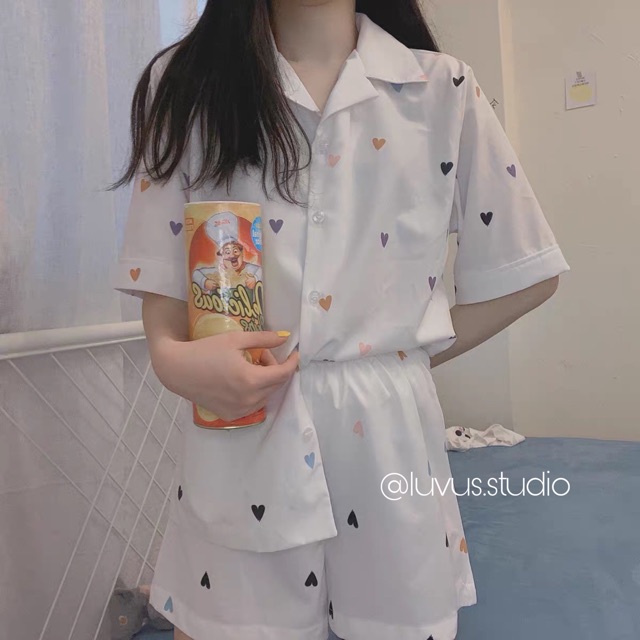 Pijama ngắn tay ( Đồ bộ mặc nhà )