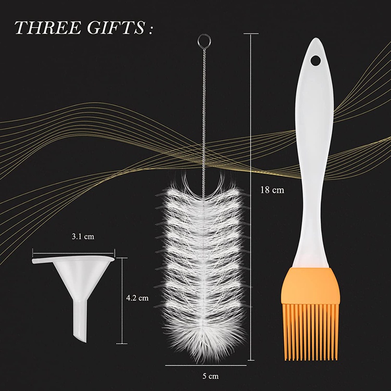 Set 2 bình xịt dầu olive/nước sốt cho nồi chiên không dầu/nấu ăn