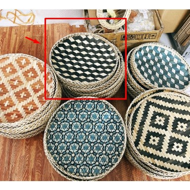 Mẹt tre xuất khẩu hàng cao cấp dùng để đựng bánh kẹo hoa quả decor nhà cửa hoặc trang trí tường rất đẹp