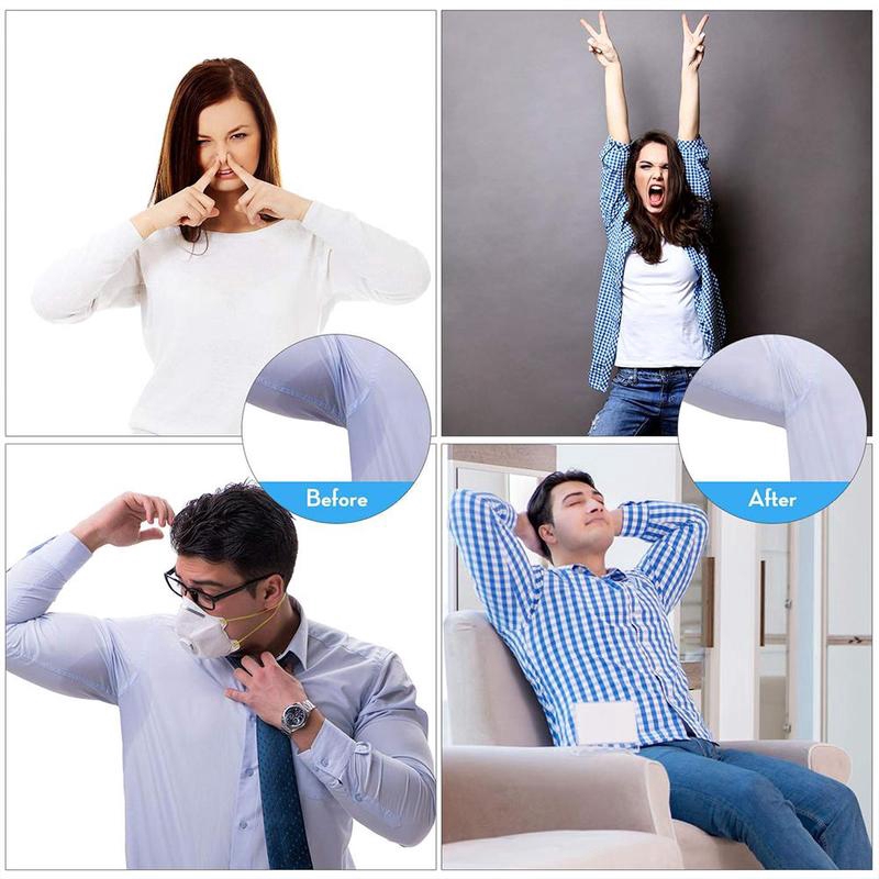 Set 2 miếng dán thấm hút ngăn mồ hôi dành cho vùng da dưới cánh tay