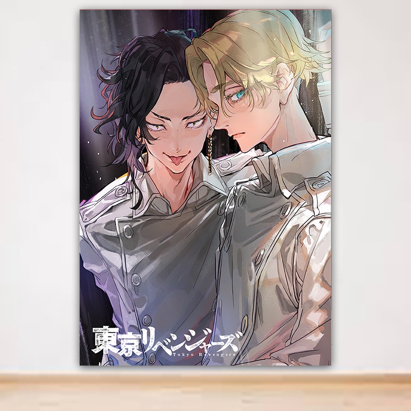 Tranh Dán Tường Áp Phích Anime Tokyo Revengers Decal Poster Trang Trí Phòng Ngủ Phòng Làm Việc Khổ A3