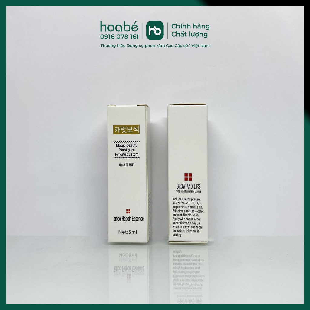 Dưỡng tinh chất vàng Collagen Hàn Quốc chuyên dùng chăm sóc môi phun xăm - DCPX HOA BÉ