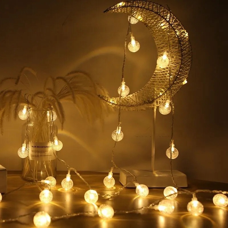 Dây Đèn LED Trang Trí Lãng Mạn Cho Phòng Ngủ Ngoài Trời