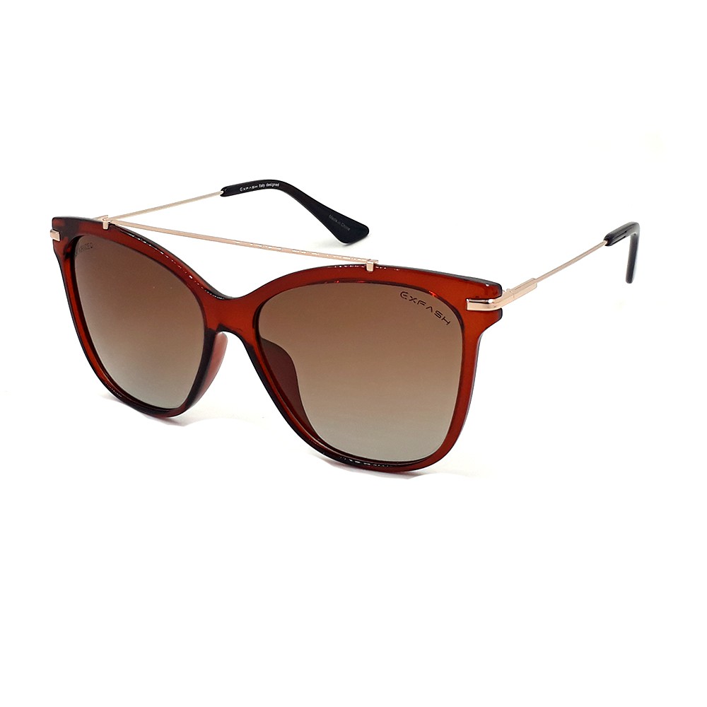 Kính mát thời trang nữ Exfash EF27755 C38 chính hãng bảo hành, thiết kế dễ đeo bảo vệ mắt