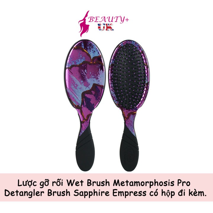 Lược gỡ rối Wet Brush Metamorphosis Pro Detangler Brush Sapphire Empress