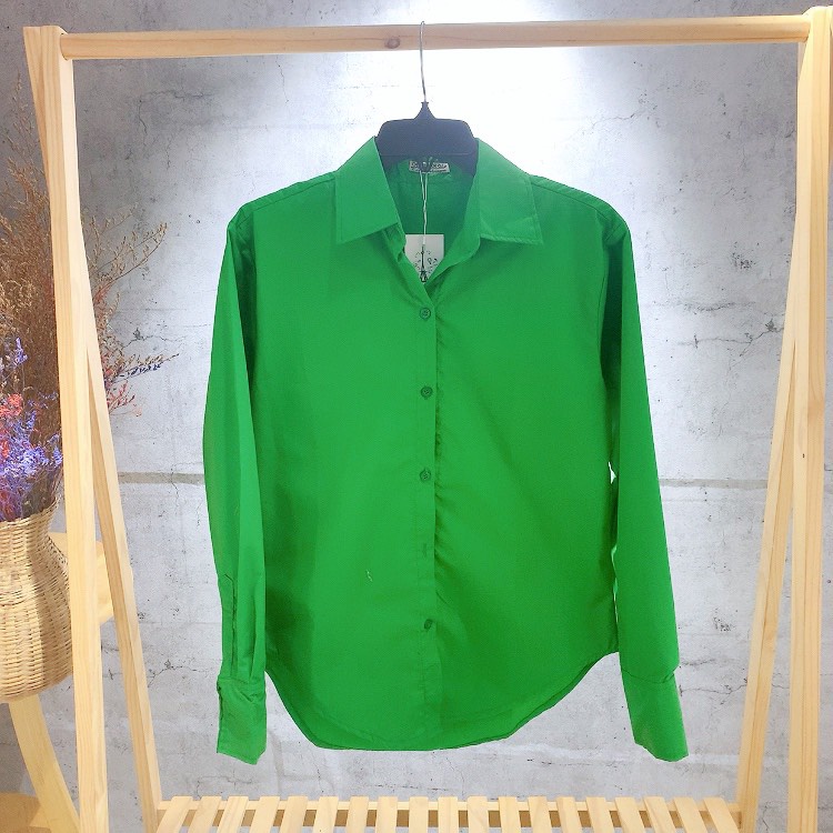 Áo Sơ Mi Unisex Nam Nữ Chất Kak Full Màu Mr Smile 99 Shop