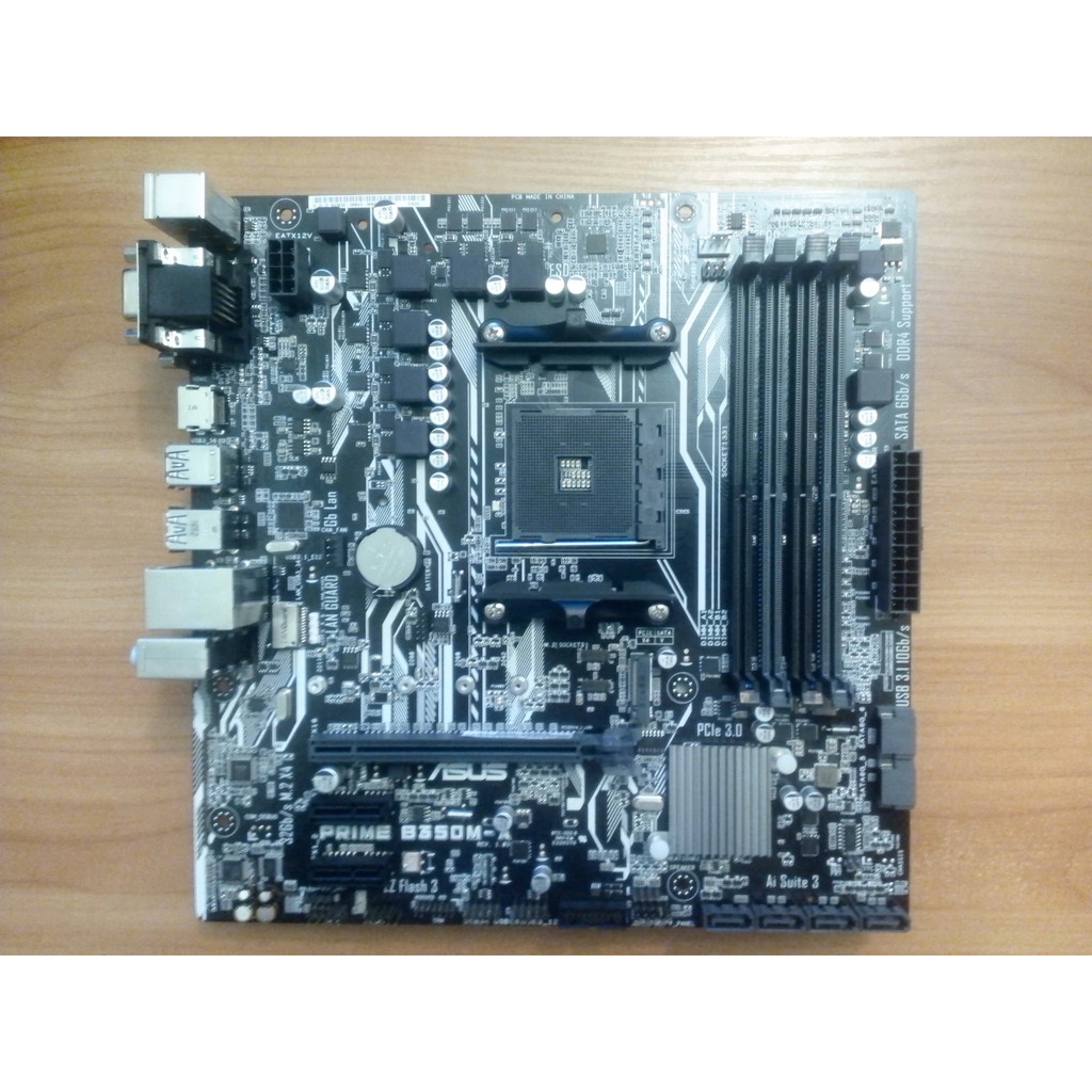 Bo mạch chủ AMD Asus B350M-A Tặng Kèm Tản AMD xịn