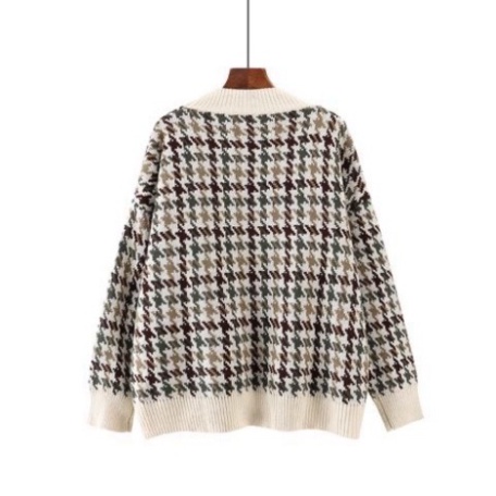 Áo cardigan kẻ mỏng, Cardigan Nữ sọc ngang zikzak đen trắng Tay Dài Nữ | BigBuy360 - bigbuy360.vn