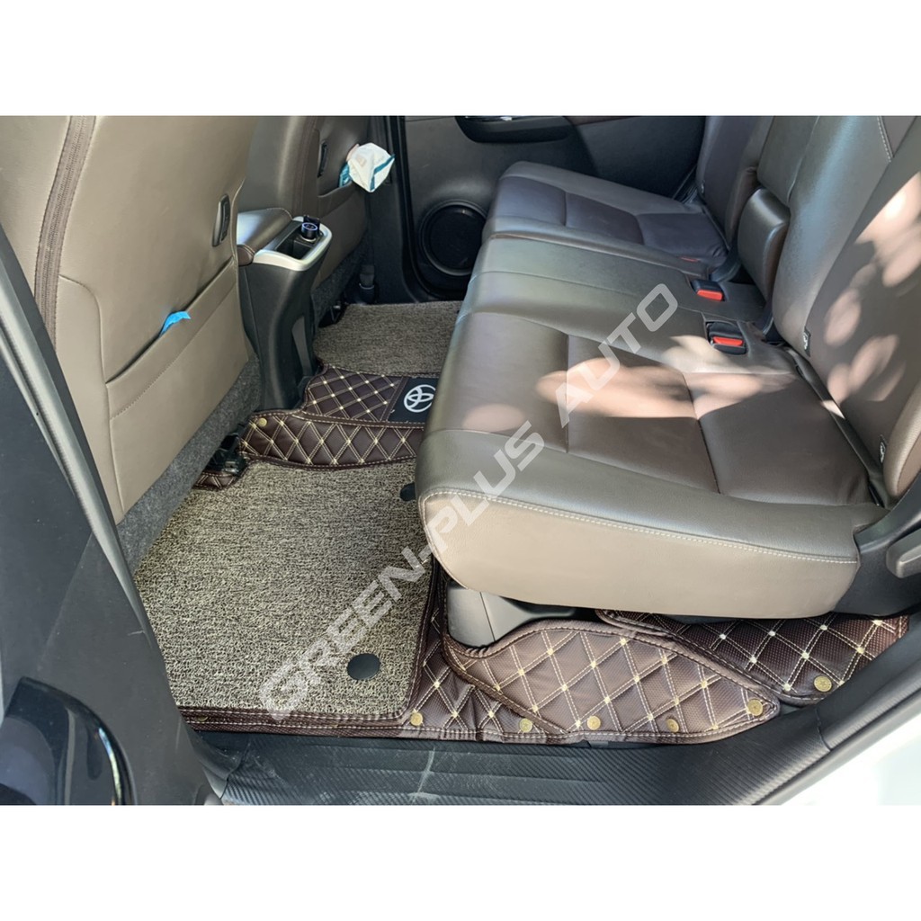 Thảm lót sàn ô tô 5D,6D Toyota Fortuner 2017-2020 chống nước, không mùi, phủ kín 90% sàn xe