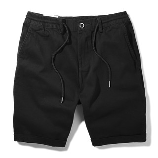 Quần short kaki Uni lưng thun co giãn ôm dáng