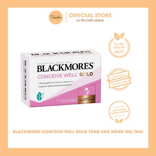 Viên Uống Tăng Khả Năng Thụ Thai Blackmores Conceive Well Gold 56 Viên