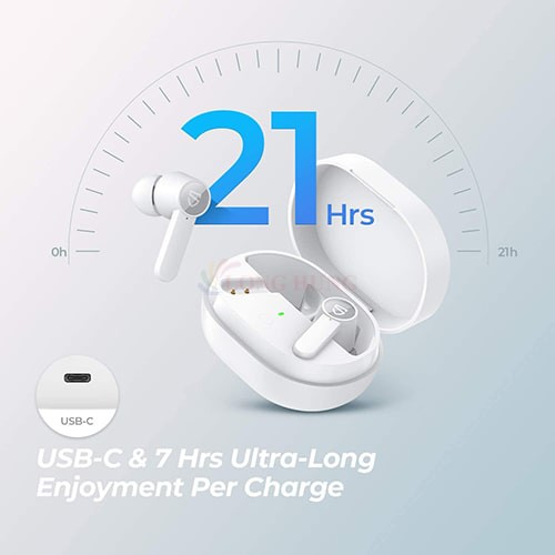 Tai nghe Bluetooth True Wireless Soundpeats Q - Hàng chính hãng - Âm thanh tuyệt hảo Kết nối Bluetooth 5.0