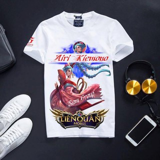 Áo Liên Quân Mobile Màu Trắng Cotton cực đẹp - Airikimono