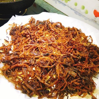 HEO KHÔ CHÁY TỎI  / 200G