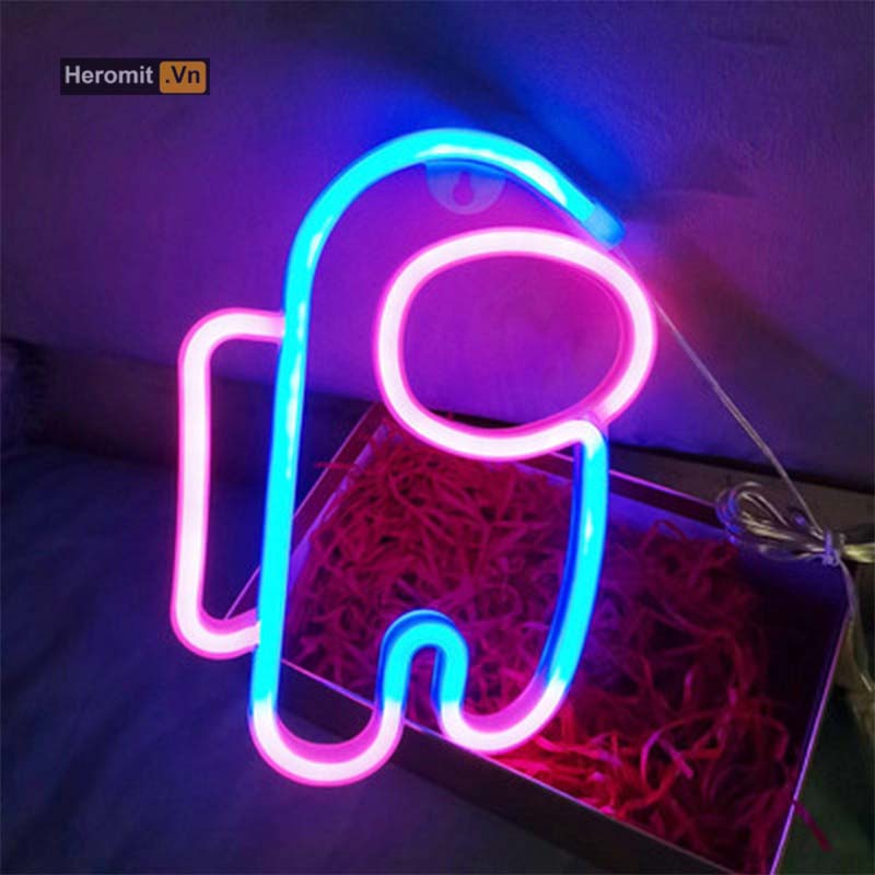 Đèn LED Tiktok trang trí, đèn decor phòng ngủ nhiều mẫu led neon