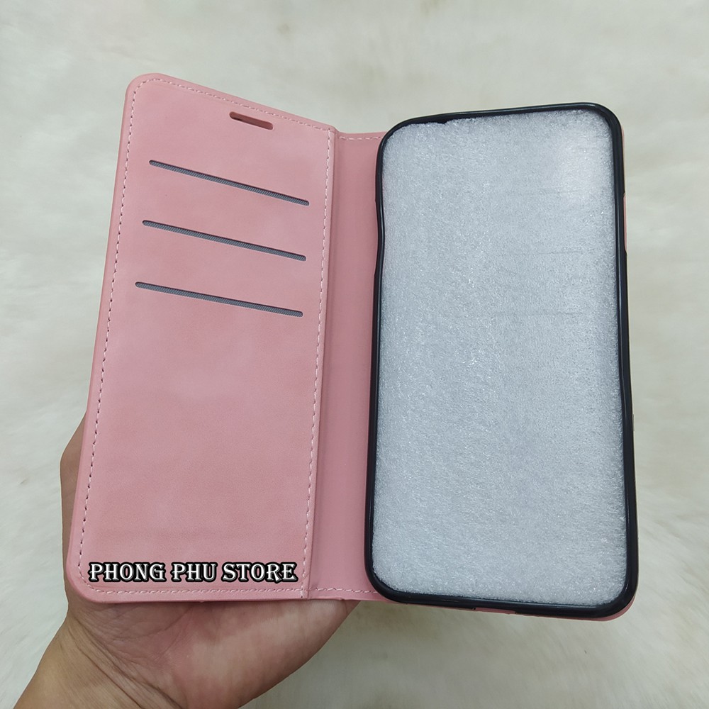 Bao Da PU Dành Cho Iphone XR / Xs Max Kiểu Dáng Gấp 2 Mặt Và Có Phối Ví | BigBuy360 - bigbuy360.vn