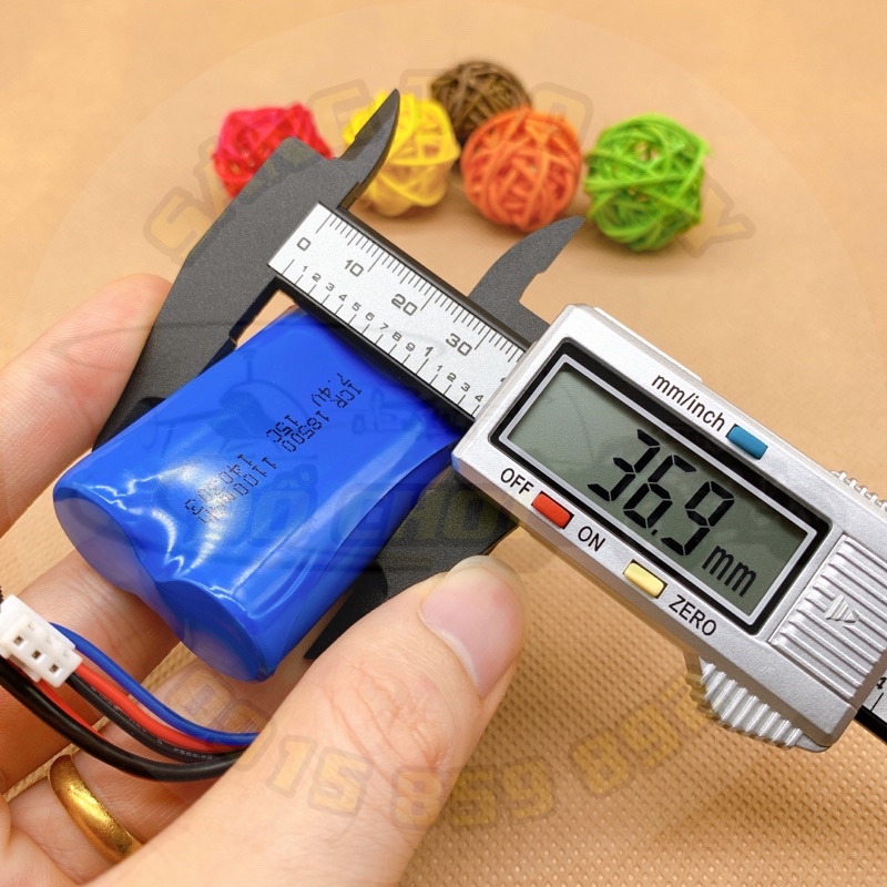 Pin 2S 7.4V 1100mA 15C - Pin có thể sạc lại, sử dụng cho tàu thuyền, ô tô mô hình RC