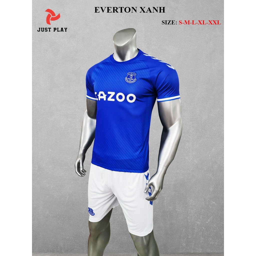 Bộ áo bóng đá Everton xanh sân nhà 2021 | BigBuy360 - bigbuy360.vn