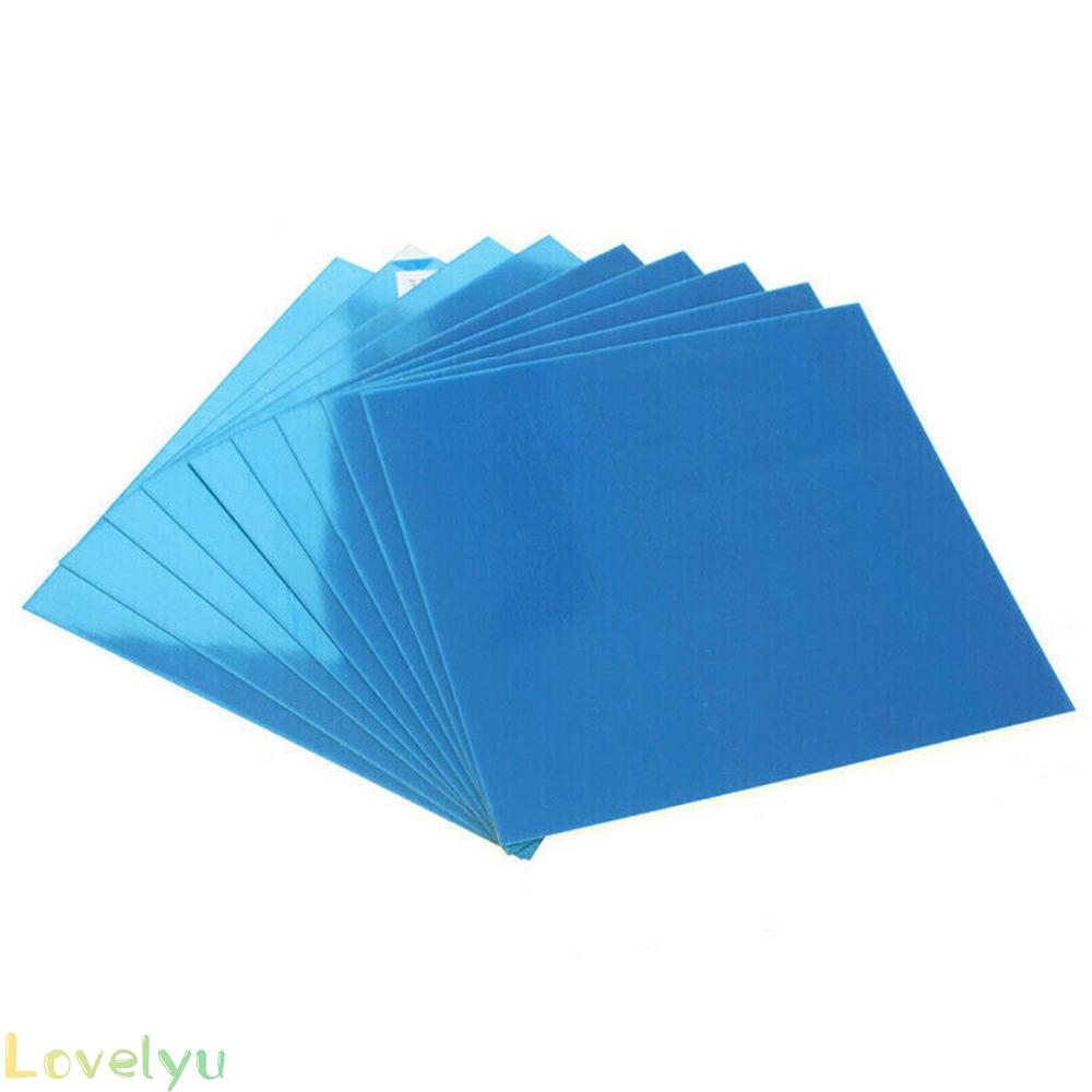 16 Miếng Gương Dán Tường Hình Vuông 15cm