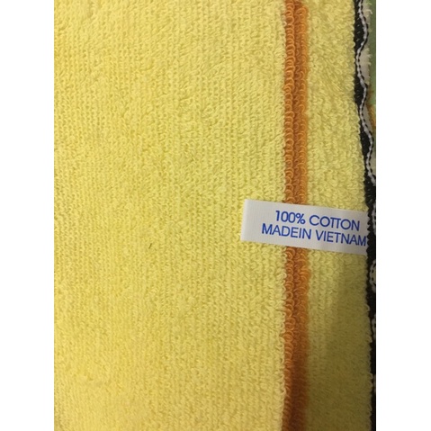 Khăn mặt cotton 100%, 25cmx25cm mềm mịn an toàn cho bé yêu, thêu chữ dễ thương