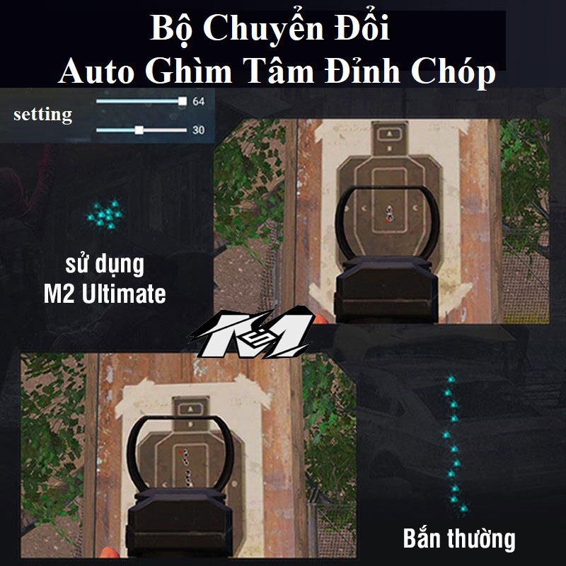 Bộ chuyển đổi chơi game- Meiying M2 Ultimate, chơi game  PUBG, FF, COD, Kết nối bluetooth 5.0 không delay, giật lag