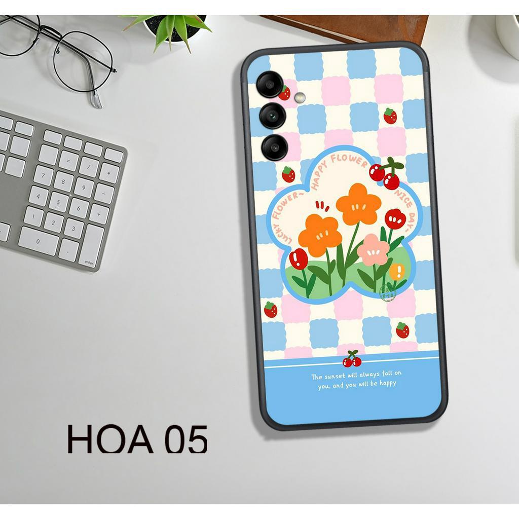 Ốp Lưng  Samsung A14 5G - A34 5G - A54 5G , In Hình HOA, Màu Sắc Bắt Mắt.