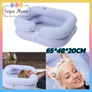 Chậu gội đầu tại giường Hơi Bằng Pvc dùng cho BÀ BẦU Người Bệnh Người Lớn Nhà Cửa & Đời Sống