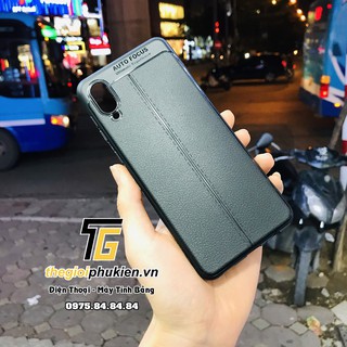Ốp lưng Samsung Galaxy A02 silicon giả da Auto Focus