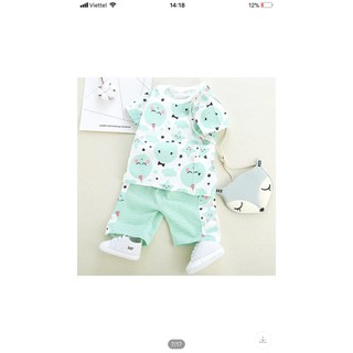 Bộ cotton giấy cho bé yêu