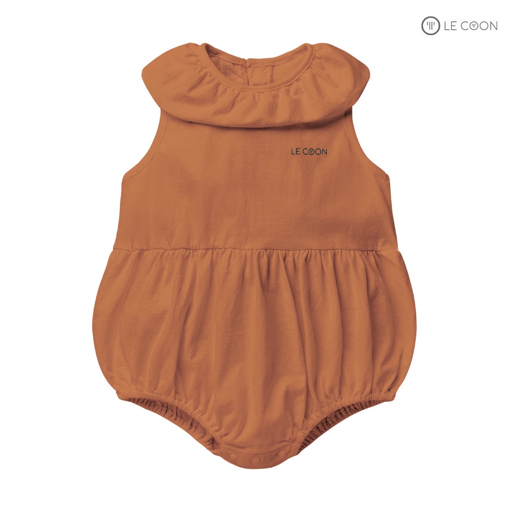 Le coon- Romper cổ bèo không tay cho bé gái Lecoon LC0876