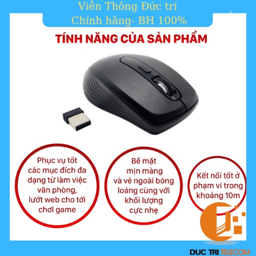 Chuột không dây Mitsumi W5656, Bảo hành 12 tháng chính hãng