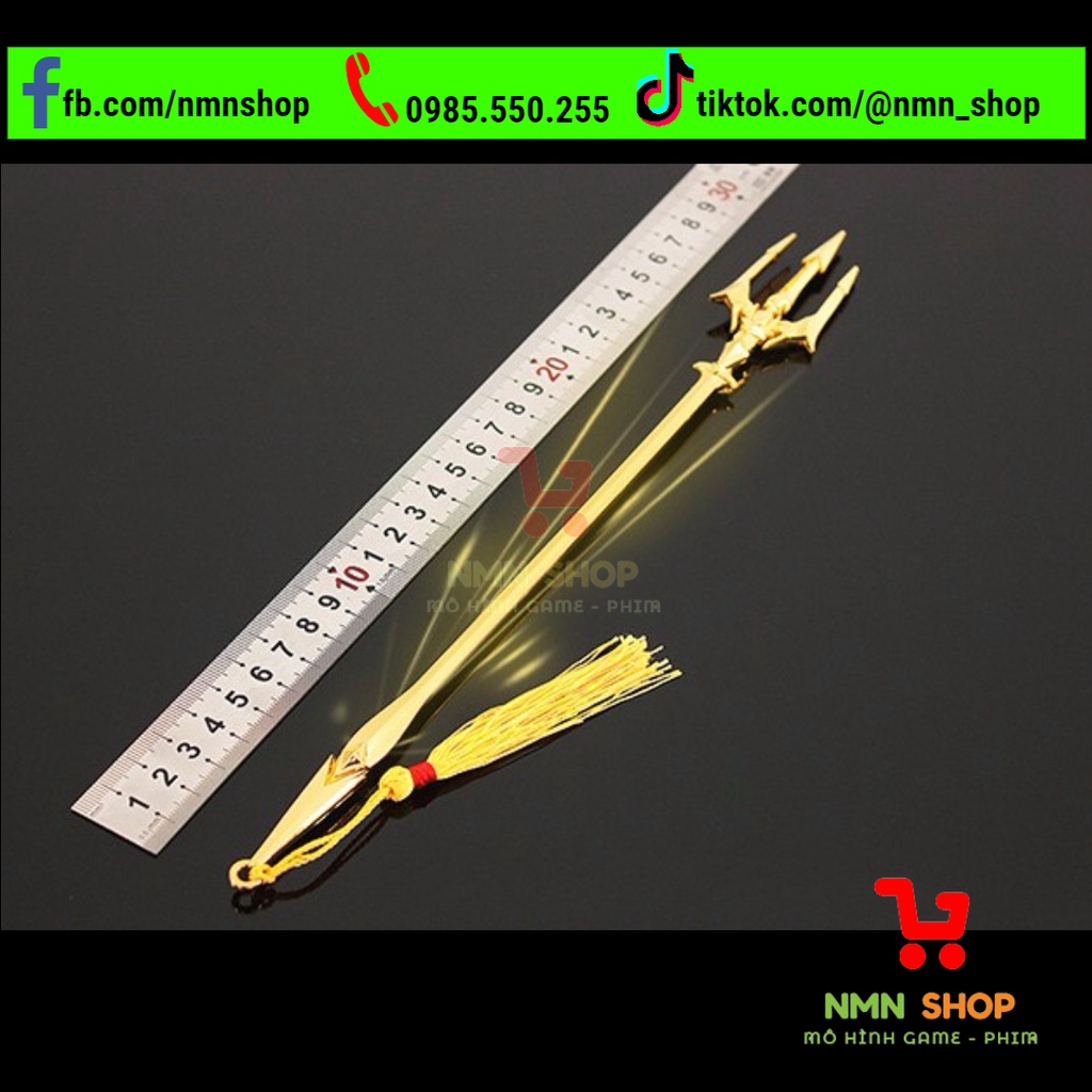 Mô hình phim Đấu La Đại Lục - Hải Thần tam xoa kích 30cm