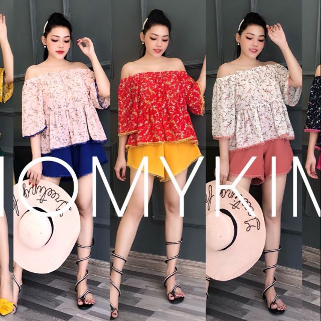 Sét bộ thiết kế trễ vai