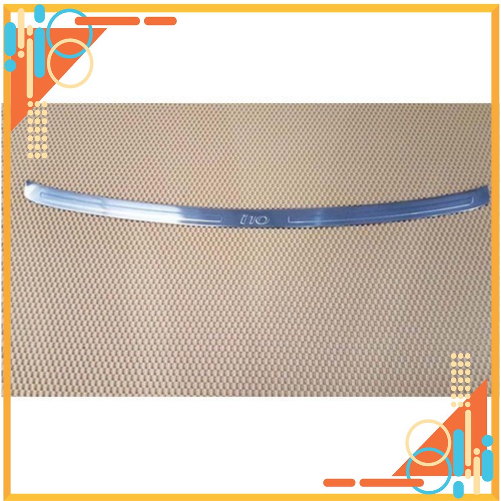 Ốp chống trầy cốp trong, ngoài xe Grand I10 2014-2020 mẫu inox