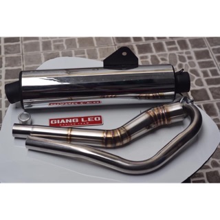 trọn bộ lon pô cbr cổ 2 khúc hàng xịn gắn mọi dòng xe