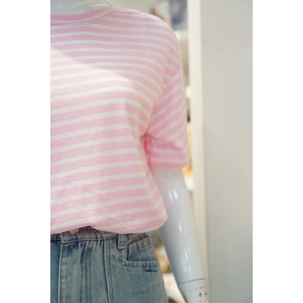 Áo Thun Cotton Sọc Mới 094 | BigBuy360 - bigbuy360.vn