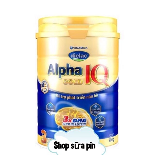 Sữa bột Alpha Gold IQ số 3 900g - Tặng 1 chai Lifebuoy