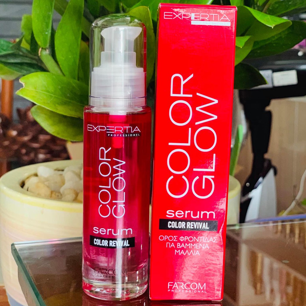 Tinh dầu dưỡng tóc Farcom giữ màu tóc nhuộm Color Revival Serum 100ml