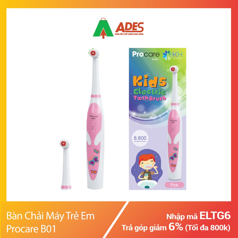 Bàn Chải Máy Trẻ Em Procare B01 | Chính hãng, Giá rẻ