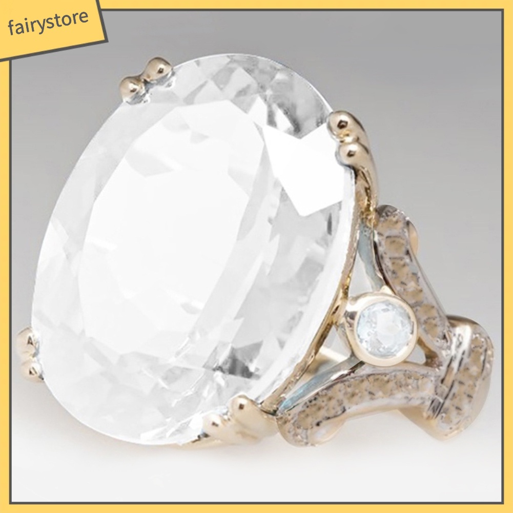 Nhẫn đính đá kiểu dáng sang trọng thanh lịch dành cho nữ