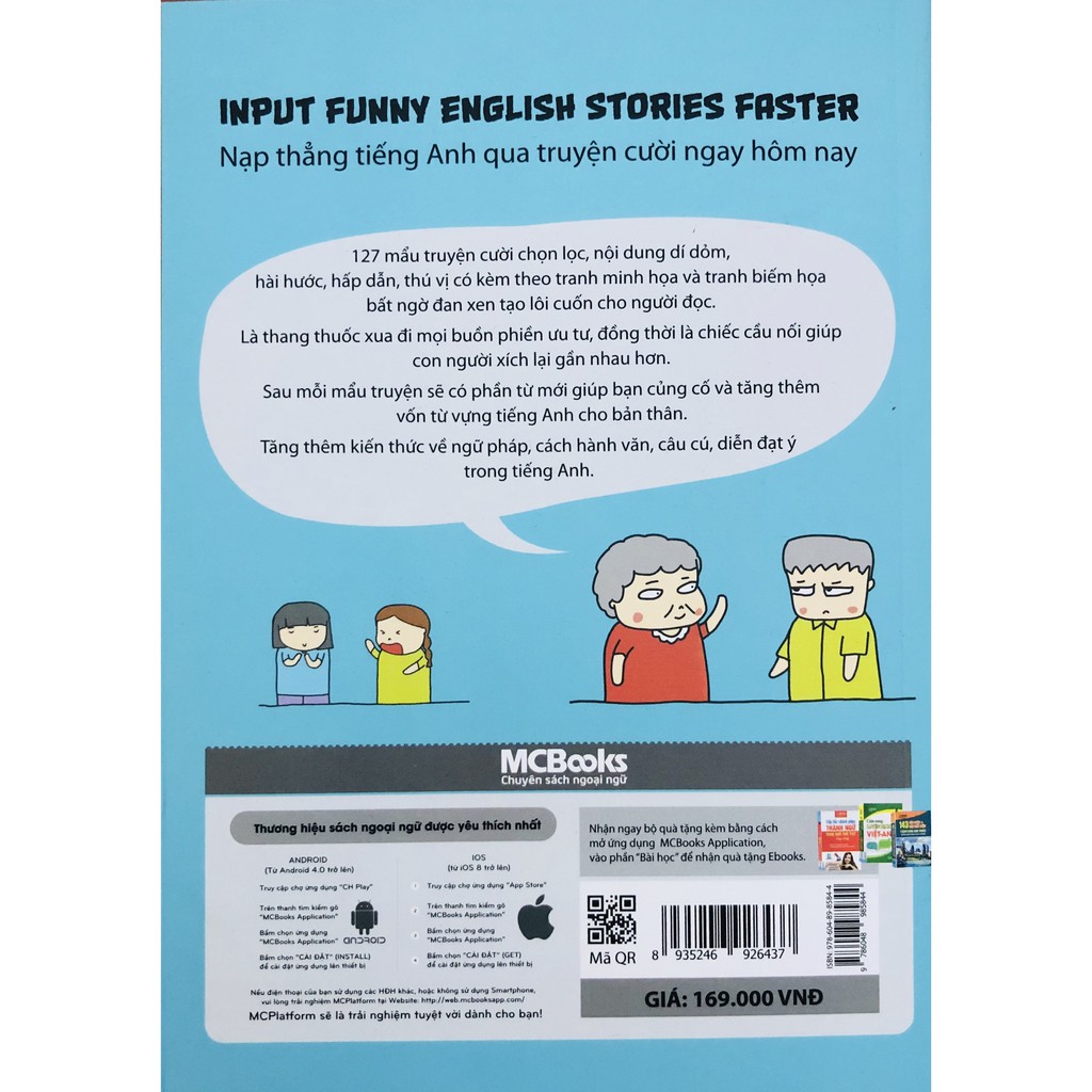 Sách - Input Funny English Stories Faster: Nạp Thẳng Tiếng Anh Qua Truyện Cười Ngay Hôm Nay