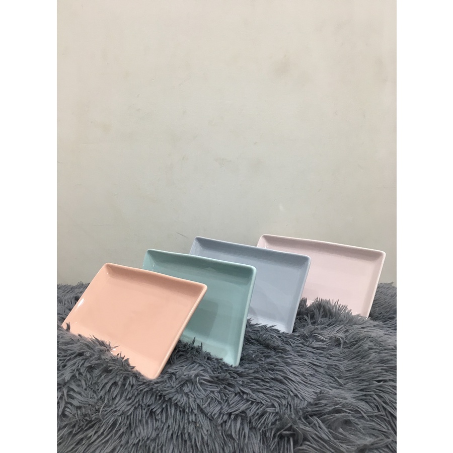 DĨA CHỮ NHẬT 25 CM - GỐM SỨ VIỆT