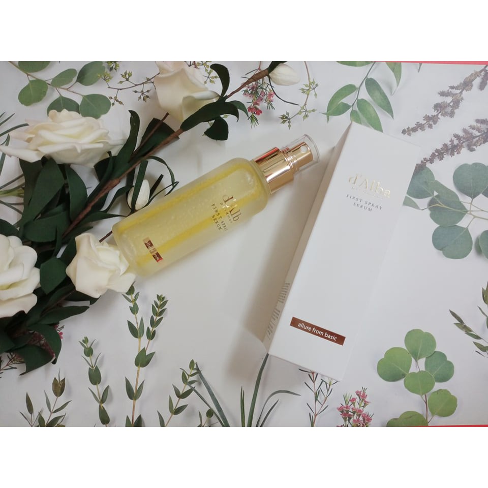 Xịt Khoáng Bơ và Vàng Non 24k d’Alba Hàn Quốc | BigBuy360 - bigbuy360.vn
